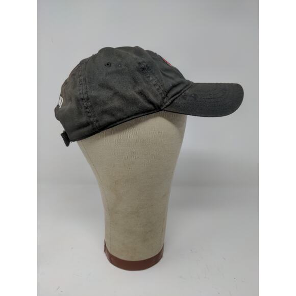 ESPN Jim Beam Next Round Drink Smart Strapback Hat OSFA Black Embroidered - Picture 5 of 12